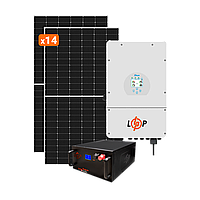 Сонячна електростанція (СЕС) Преміум 8kW АКБ 10kWh LiFePO4 195 Ah