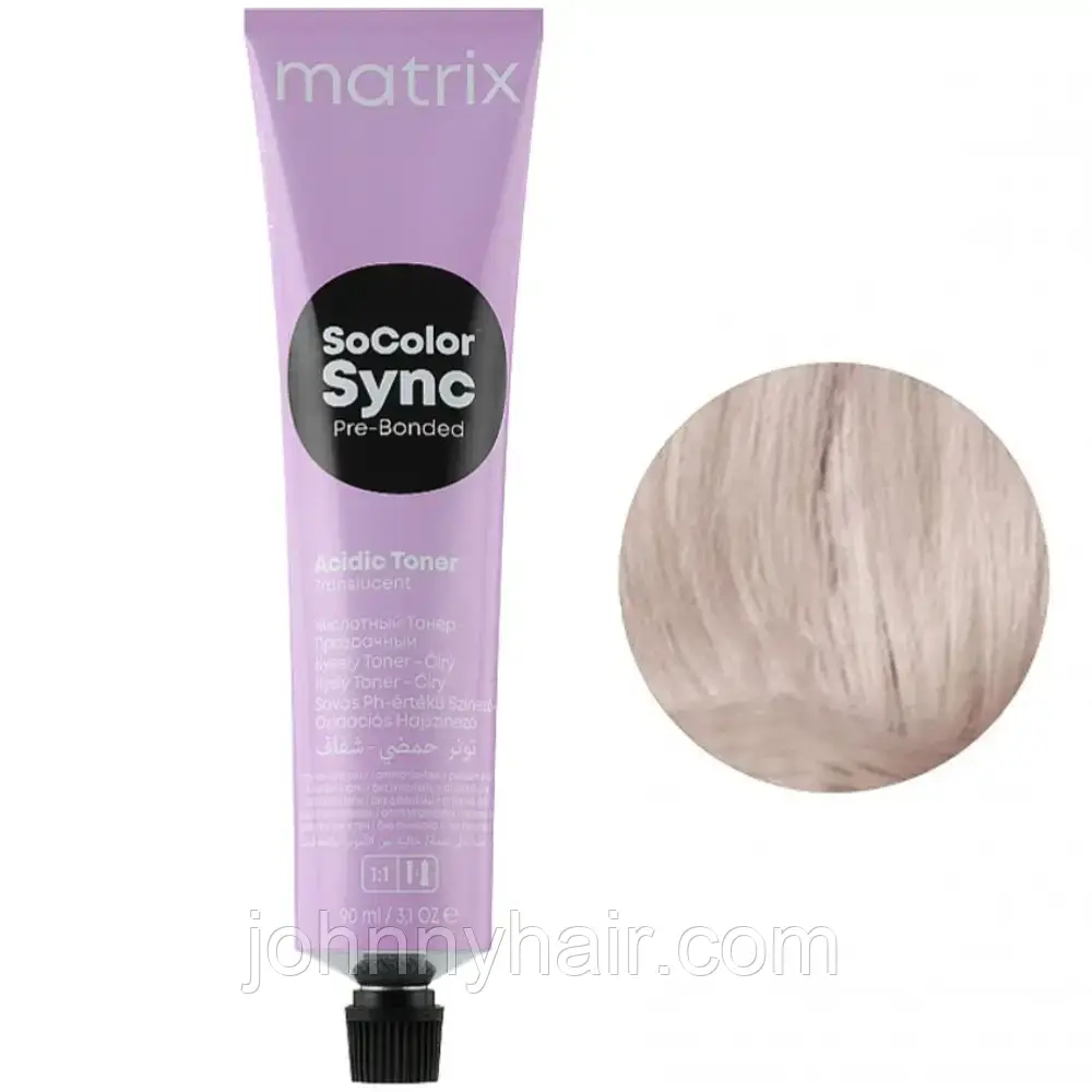 Тонер для волосся на кислій основі Matrix SoColor Sync Pre-Bonded Acidic Toner 9NGA, 90 мл, фото 1