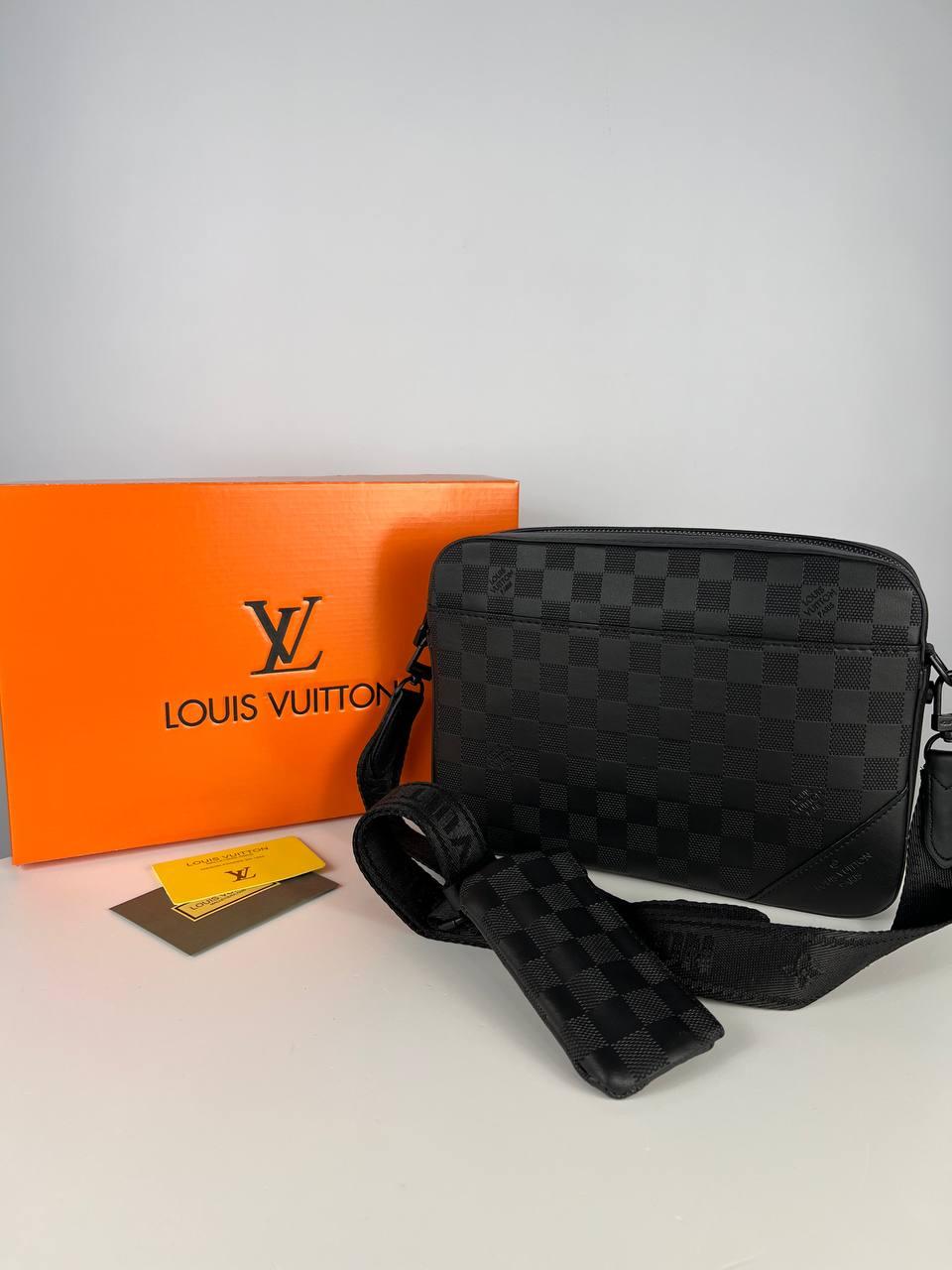 Сумка-месенджер Louis Vuitton 2 в 1 - у комплекті гаманець