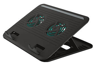 Підставка для ноутбука з охолодженням 16" Trust Cyclone Black