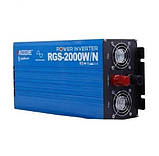 Перетворювач напруги з чистою синусоїдою інвертор Raggie Pure Sine Wave RGS-2000W 12V, фото 4
