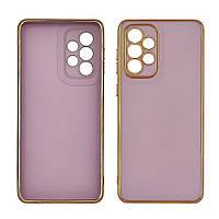 Чохол Glossy Color для Samsung A33 2022 A336B цвіт 1 лавандовий