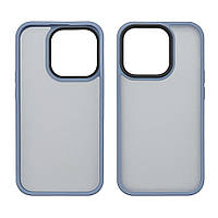 Чохол Colorful Matte Case для Apple iPhone 12 Pro Max синій Люкс
