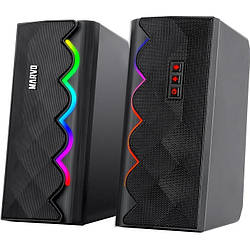Акустичні колонки для компьютера MARVO SG-269 |5Wx2, RGB| Чорний