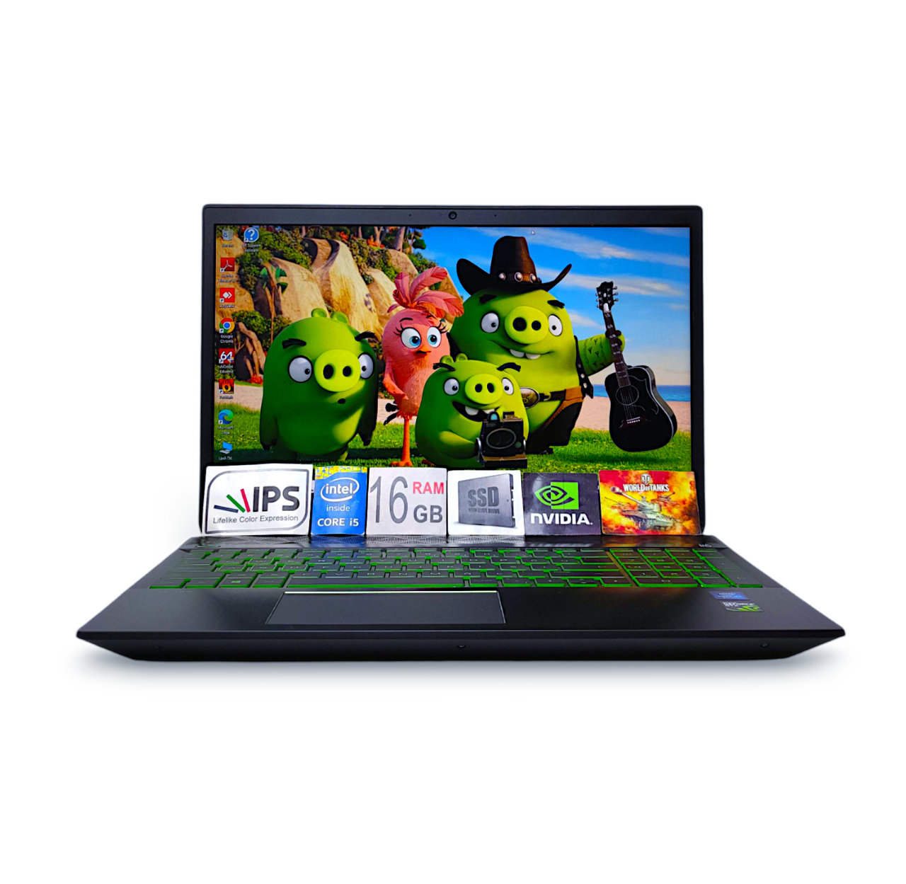 Ігровий ноутбук HP Pavilion 15.6" FHD IPS Core i5-8300H 16GB DDR4 SSD512GB Nvidia GTX 1050 4GB