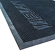 Килимок гумовий придверний Welcome 60х90 см напівкруглий, фото 4