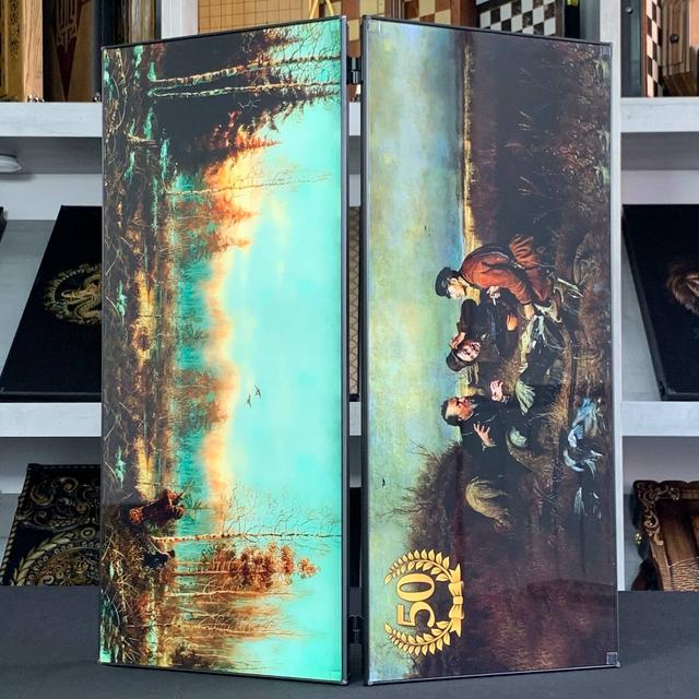 Нарди зі скла, лого, індивідуальний дизайн