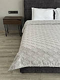 Покривало в скандинавському стилі "Сканія", сірий колір (Розміри і кольори в асортименті), фото 2