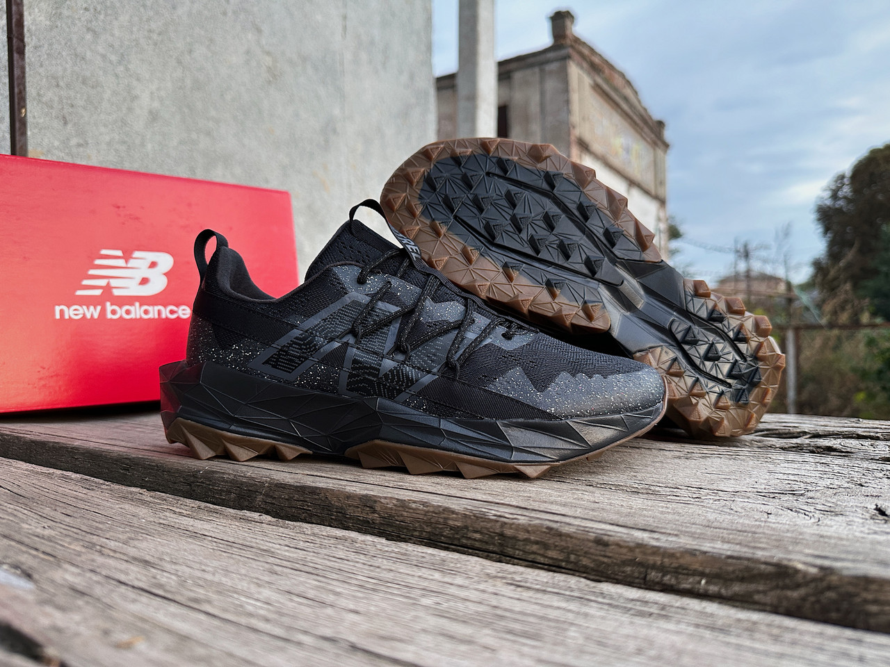 Чоловічі кросівки New Balance Tektrel MTTTRCK1 Black чорні Оригінал
