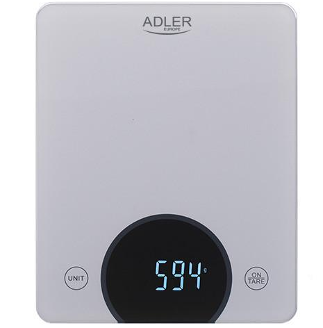 Ваги кухонні електронні Adler AD 3173 Silver, фото 1