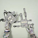 Платформа на стегно MOLLE 3х3 | Піксель ММ-14 |, фото 9