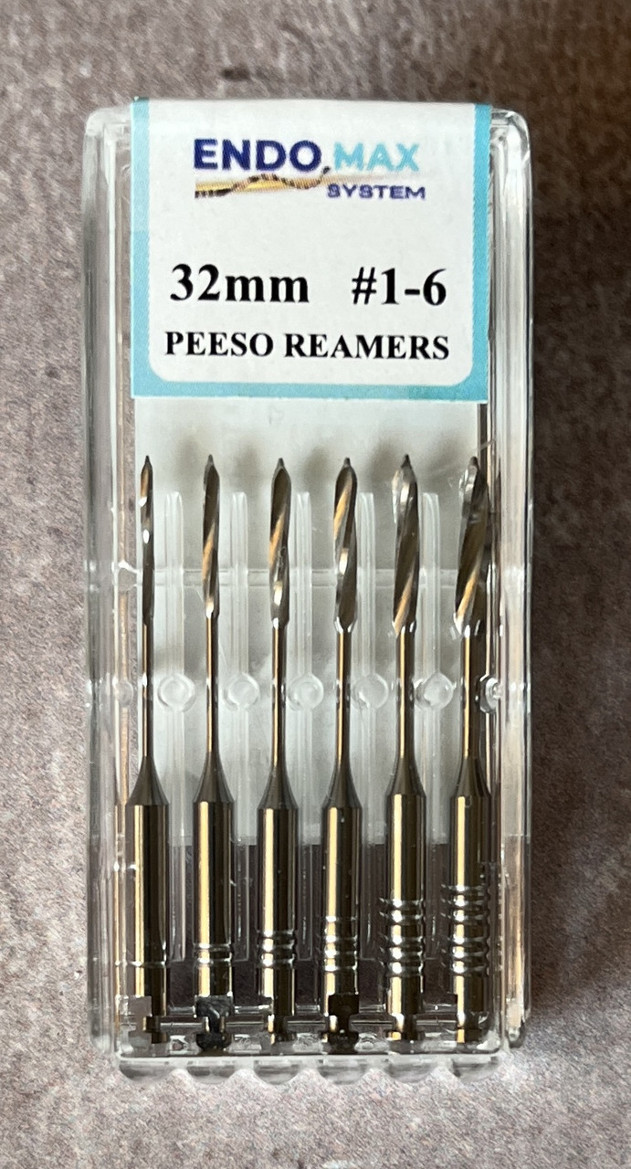 DENCO Peeso Reamers Розвертки 32 мм (6 шт.) 1-6