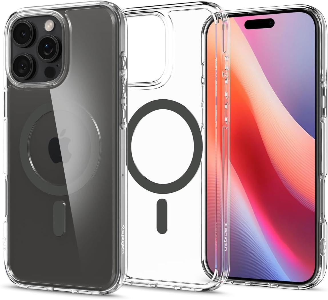 Чохол Spigen для iPhone 16 Pro - Ultra Hybrid MagFit, Graphite (ACS08130), фото 1