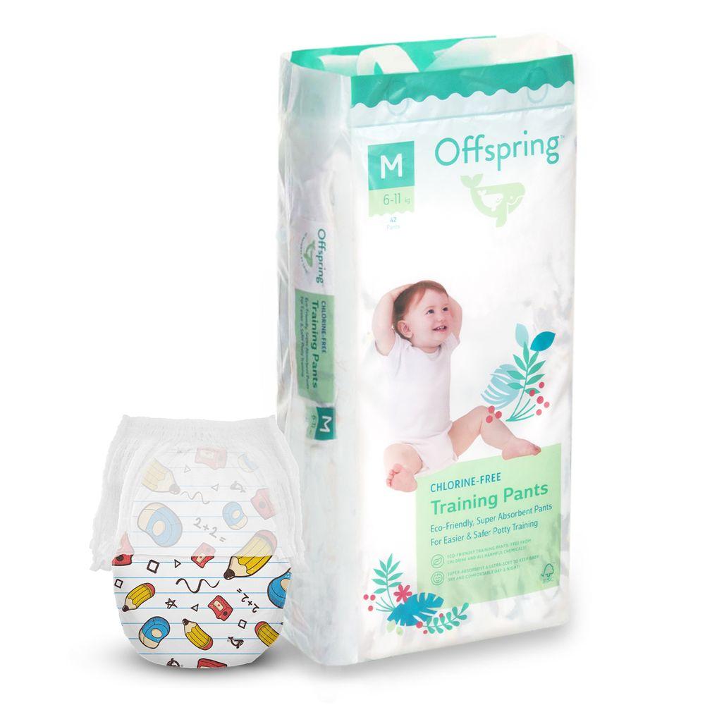 Підгузки-трусики Offspring розмір M (6-11 кг) 42 шт, Шкільне приладдя, фото 1