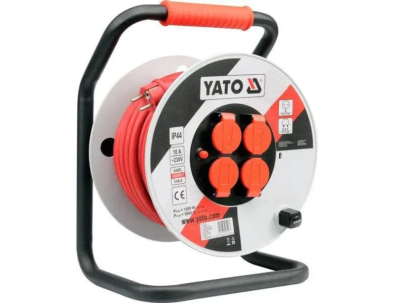 Подовжувач на котушці 40 метрів YATO YT-8107