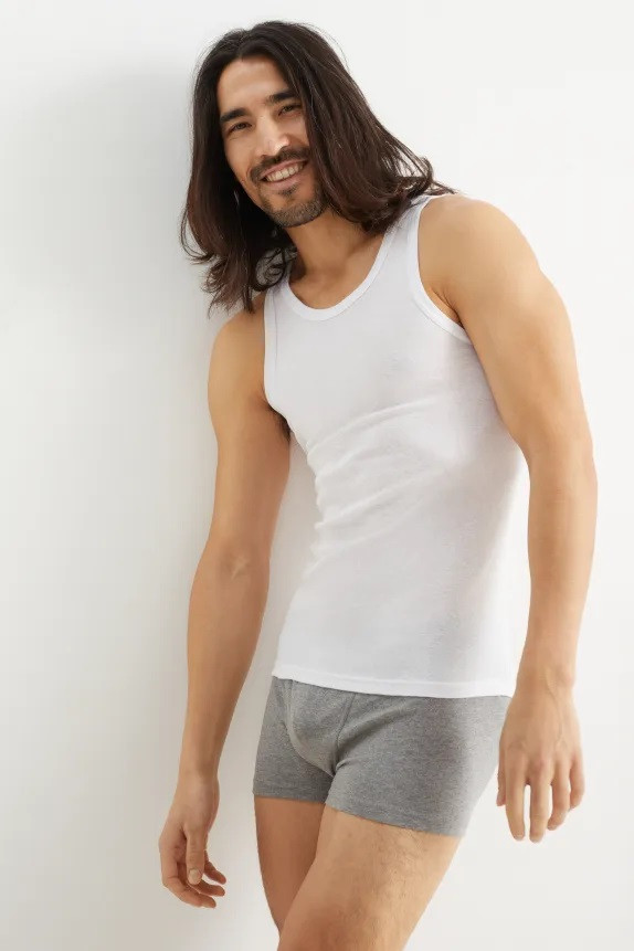 Чоловіча майка, розмір XXL, колір білий