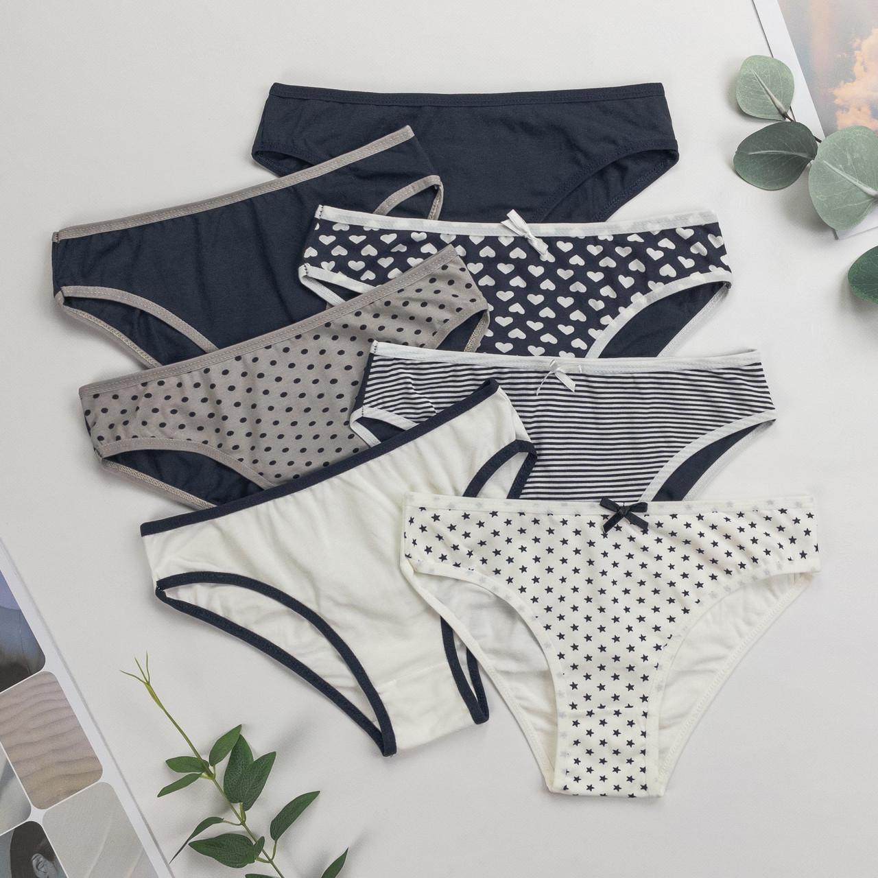 Труси сліпи дитячі тижневки Nicoletta Туреччина (вік: 8-9 років) | 7 шт.