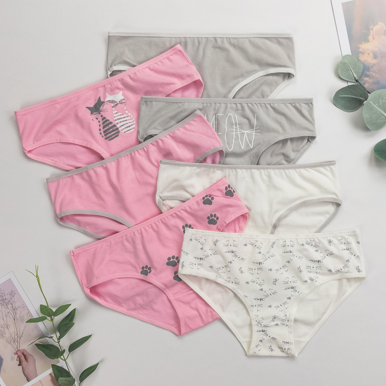 Труси сліпи дитячі тижневки Nicoleta (розміри: 3, 4-5, 6-7 років) Туреччина | 7 шт., фото 1