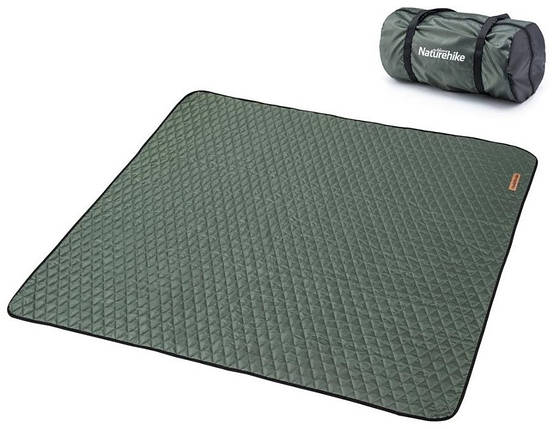 Вологозахисний килимок-ковдра Naturehike NH20FCD11, 180х200 см (Dark Green), фото 1