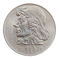 Польща 10 злотих, 1972 Тадеуш Костюшко