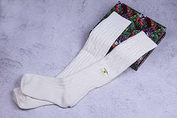 Високі гольфи, гольфи лама, довгі гольфи шкарпетки, білі гольфи