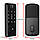 Розумний дверний біометричний замок SEVEN LOCK SL-7764BF black, фото 7