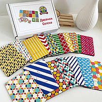 Дерев'яна гра Досточки Сегена другий рівень Пізнавалька, 18 планшетів, вік 3-5 років