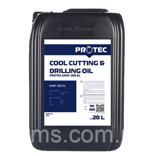 PROTEC MWF-202 SL 20л Мастильно-Охолоджуюча Рідина 1:20