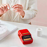 Принтер етикеток стікерів Niimbot B21 Red, термопринтер | + рулон етикеток (230 шт), фото 5