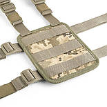 Платформа на стегно MOLLE 3х3 | Піксель ММ-14 |, фото 5