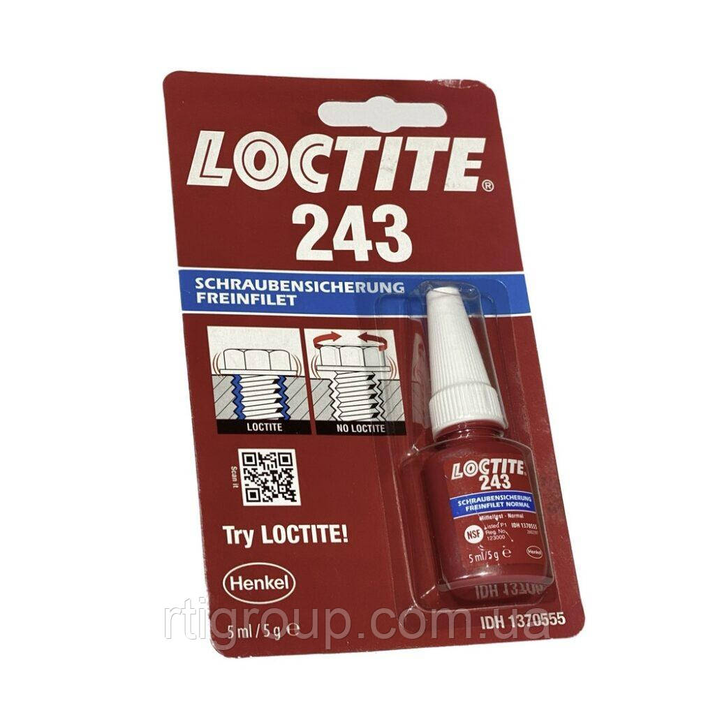 Фіксатор різьби Loctite 243 5мл