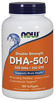 Риб'ячий жир Now Foods DHA-500 250 EPA 180 капсул