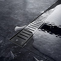 Трап для душа AlcaPlast APZ10BLACK-750M чорний мат