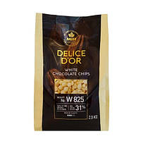 Шоколад білий W825 MIR DELICE D’OR 31% 2,5 кг