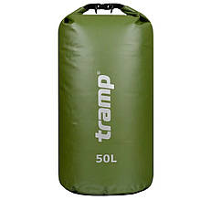 Гермомішок з лямками Tramp PVC 50 літрів, оливковий