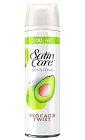 Гель для гоління Gillette Satin Care Gel Avocado, (200 мл.)