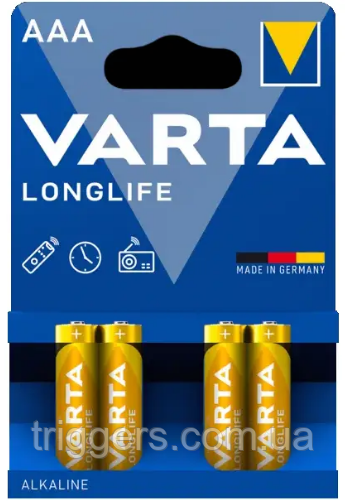 Батарейка Varta LR03 4103(4шт), фото 1