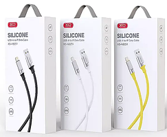 Кабель XO NB251 Android Liquid Silicone Rubber for Micro 6A/1m Жовтий