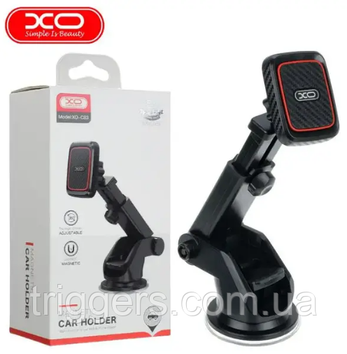 Автотримач XO C83 Magnetic Car holder Чорний