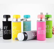 Пляшка для води My Bottle 422 (500 мл., у чохлі)