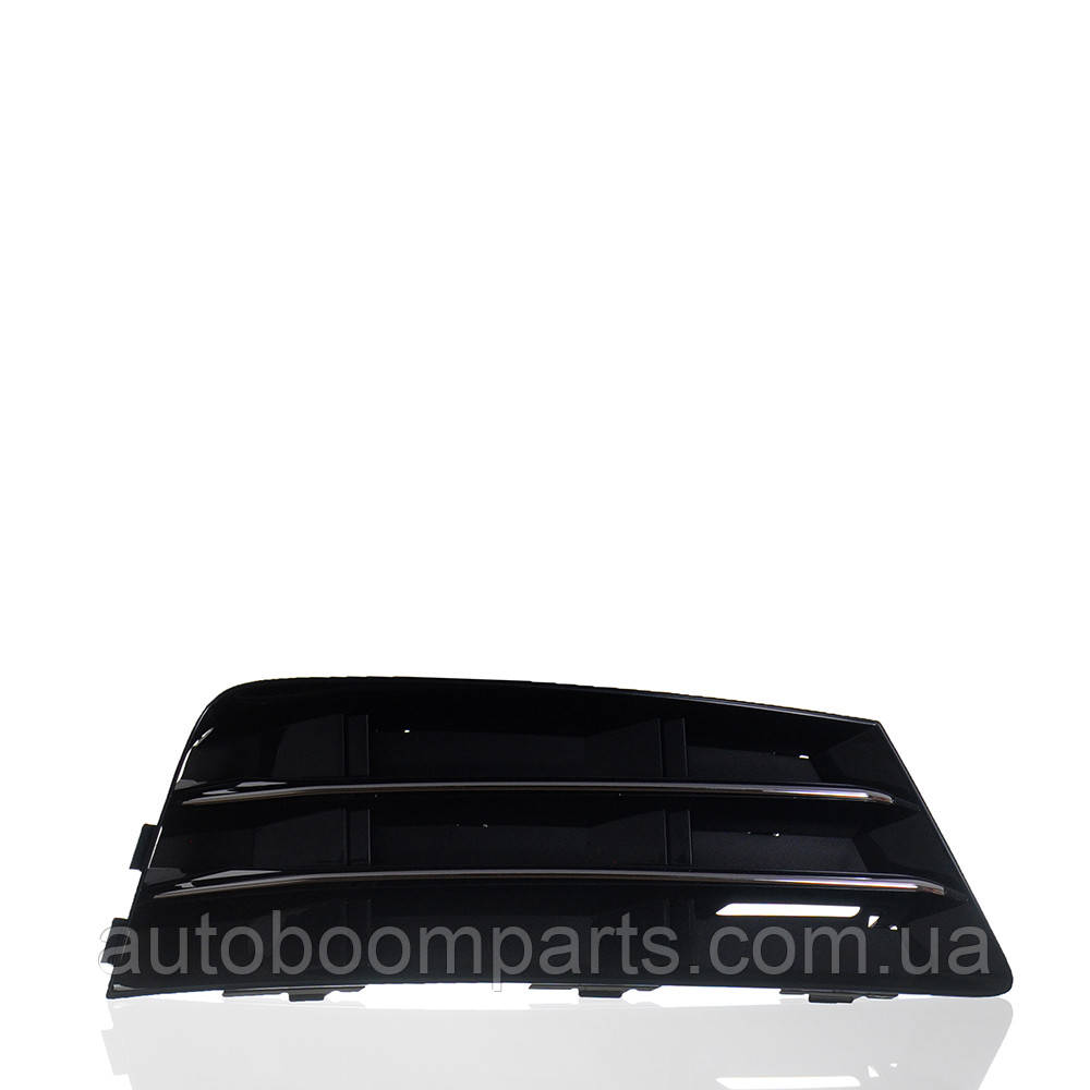 Решітка переднього бампера права для Audi A4 B9 17-19 (8W0807682RRU6), фото 1