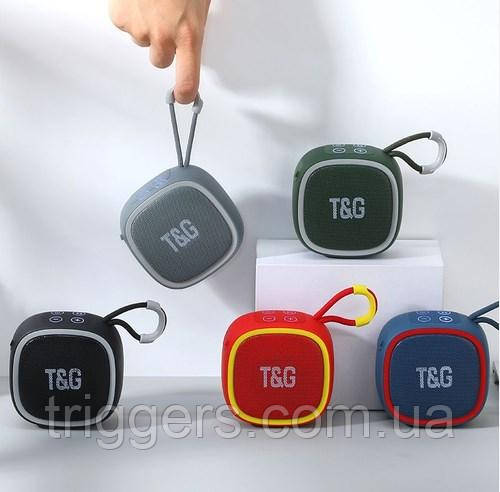 Колонка Bluetooth T&G TG 659 (BT/USB/TF/FM 5W з ремінцем), фото 1