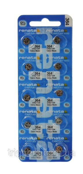 Батарейка RENATA R364 (SR621), фото 1