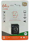 Карти пам'яті T&G micro 64 GB kl 10 + адаптер