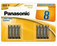 Батарейки Panasonic (8 шт.) Alkaline Power Lasting Energy LR03, фото 1