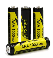 Аккумулятор ААА LiitoKala 1,2 V 1000 mAh