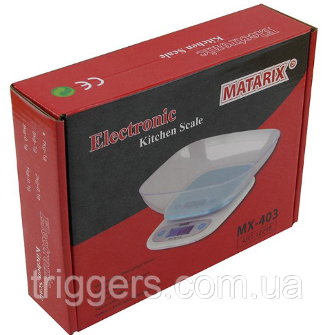Ваги кухонні Matarix MX-403, фото 1