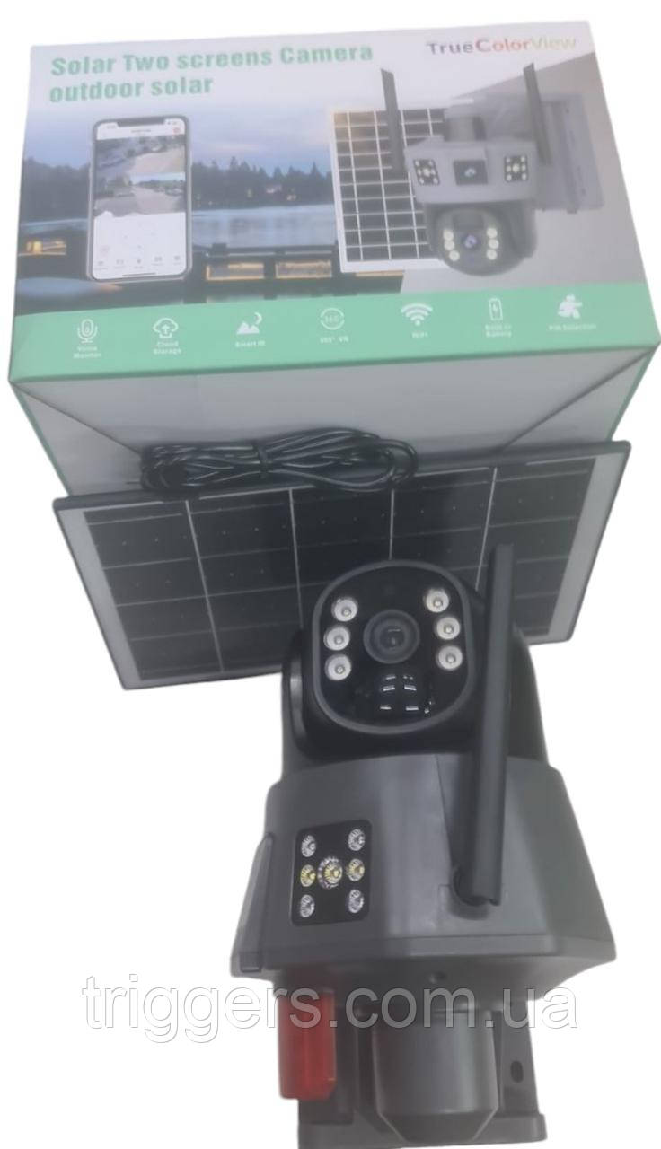 Камери для відеоспостереження TP18-4 G (6MP Sim card Solar 4 G 2.4 GHz), фото 1