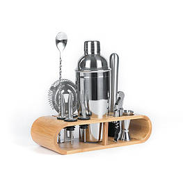 Набір для бару 12 предметів із підставкою Youchen MC-T12 якісний набір бармена для коктейлів