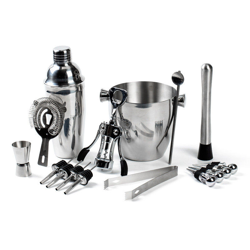 Набір для бару 16 предметів із відром Youchen МС-16 якісний набір бармена для коктейлів, фото 1